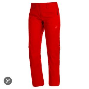 New Mammut Scalottas HS Thermo Pants in Red. Worn once